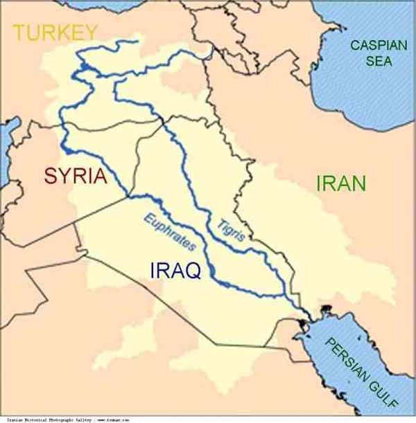 Tigris And Euphrates River Map Pics map of the tigris and euphra