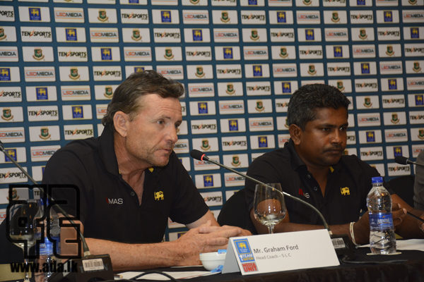 Graham Ford Head Coach Sri lanka Cricket