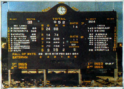 scoreboard