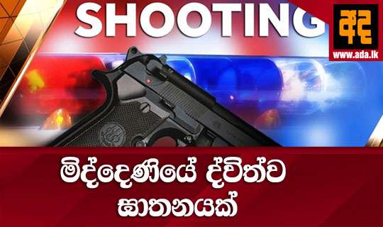 මිද්දෙණියේ ද්විත්ව ඝාතනයක්