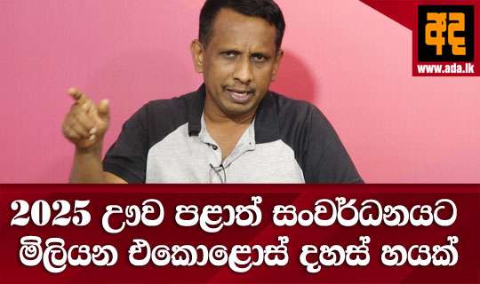 2025 ඌව පළාත් සංවර්ධනයට මිලියන එකොළොස් දහස් හයක්