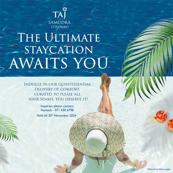 Enjoy a luxurious double room stay, delightful breakfast, and 20% off on food and drinks at Taj Samudra