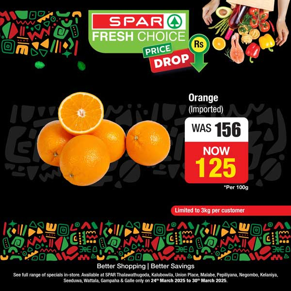 Our newest price drop range of fresh products