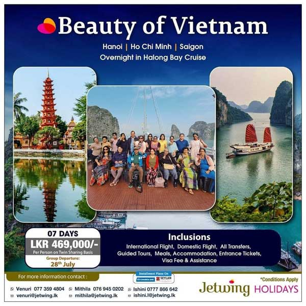 Enjoy the best deal on travel to Vietnam with Jetwing Holidays