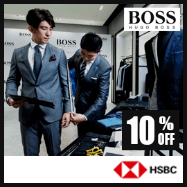Get 10% OFF on HUGO BOSS with HSBC bank Credit Card