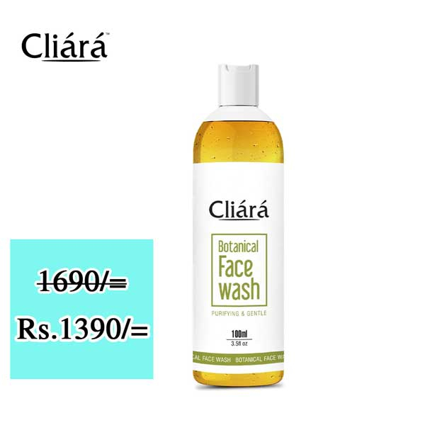 Get Special Price for botanical face wash@ Cliara