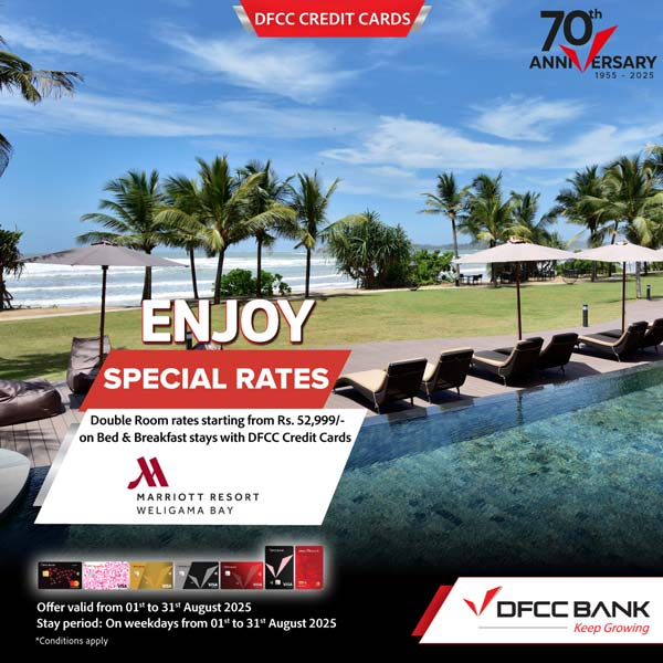 Also enjoy 10% Savings on F&B & 15% Savings on Spa Treatments