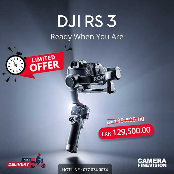 DJI RS 3 Gimble Stabilizer Special Offer