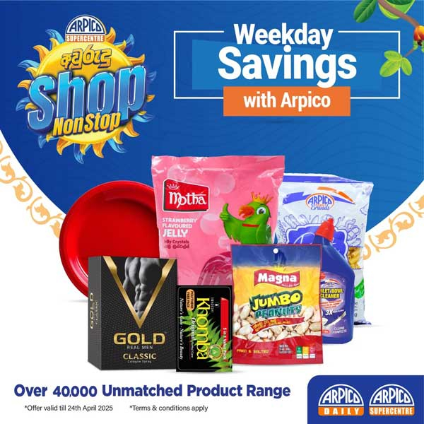 Explore amazing deals on groceries, household items and homeware needs at Arpico Supermarket