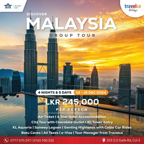 Explore Malaysia like never before! Join our group tour this December