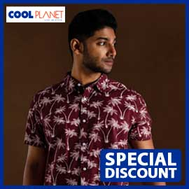 Get a Special Discount for MUN Men’s Casual Shirt @Cool Planet