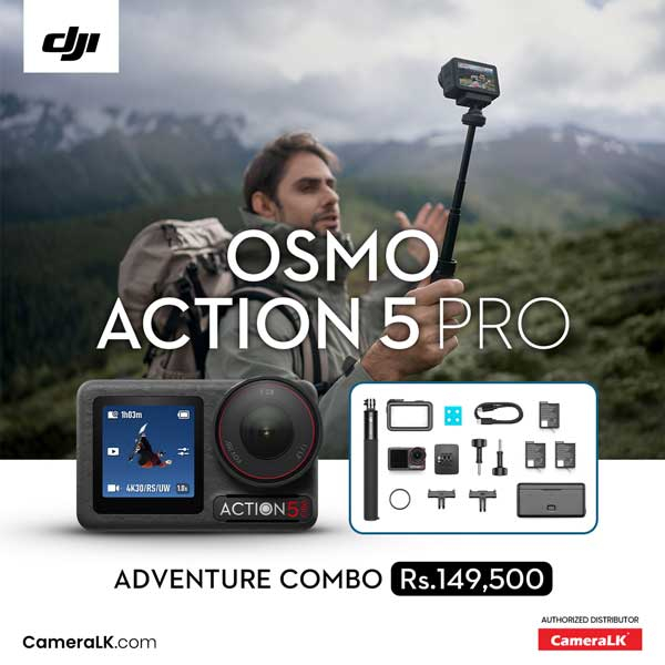 Enjoy a special price onNEW DJI OSMO ACTION 5 PRO  @ CameraLK Store