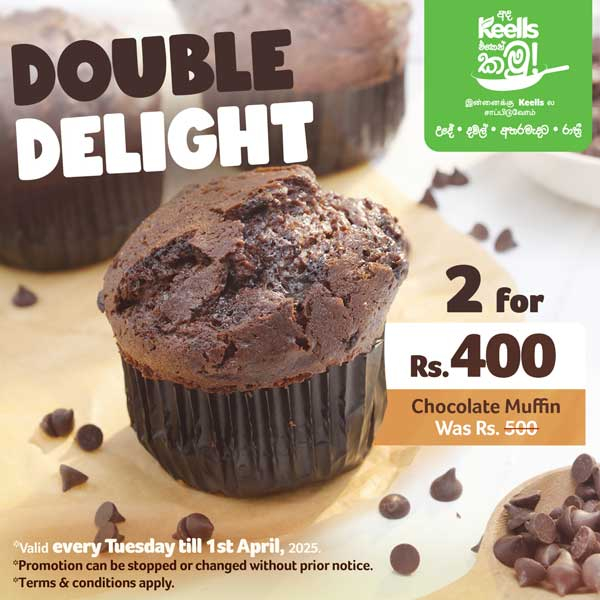 Grab 2 Chocolate Muffins for just Rs. 400