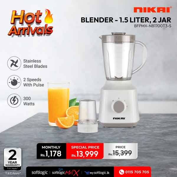 Experience unmatched convenience with Nikai Kitchen Appliances  Monthly Rs.757 upwards