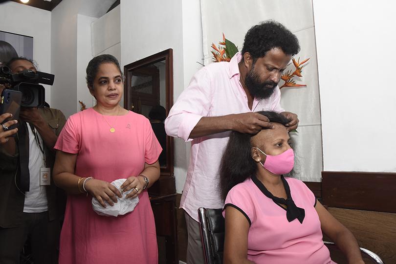Hair donation for cancer patients - Caption Story | Daily Mirror
