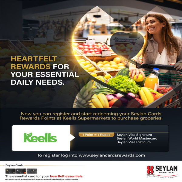 Unlock exclusive perks and savings on your everyday purchases with Seylan Cards Rewards
