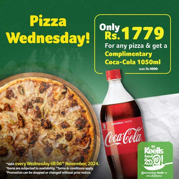 Buy any pizza for just Rs. 1799 and enjoy a refreshing 1-liter Coke on us