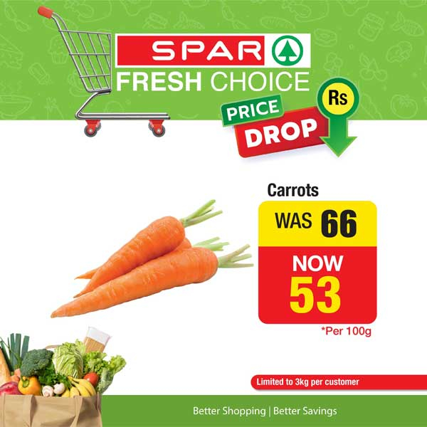 Our newest price drop range of fresh products
