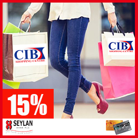 15% off for Seylan Bank Card Holders @ CIB Shopping Center