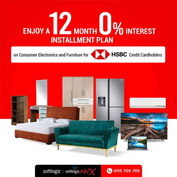 Enjoy a exclusive offer on furniture with HSBC credit cards @ Softlogic Max