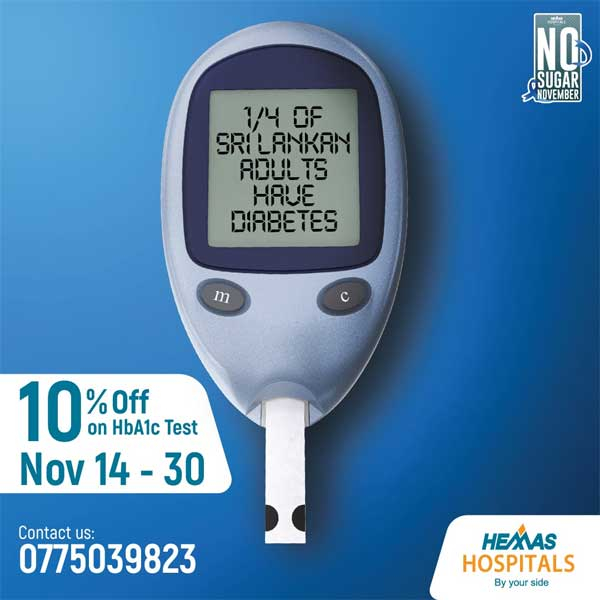 Get accurate results with an HbA1c test from hemas hospitals and enjoy a 10% discount