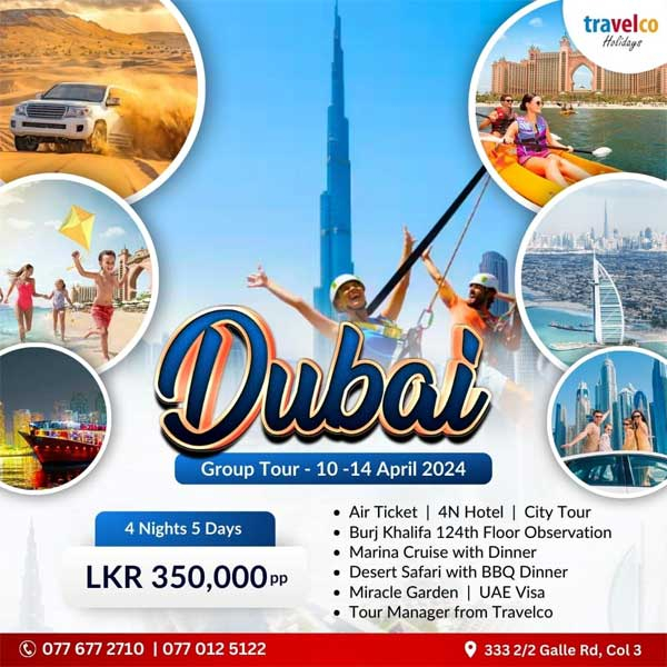 Let’s go for a ride in Dubai for LKR 350,000 Top Deals Today