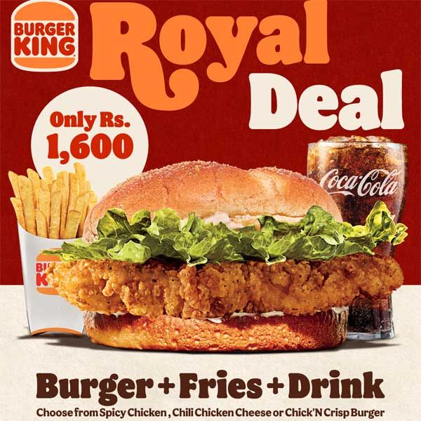 THE ROYAL DEAL from Burger King