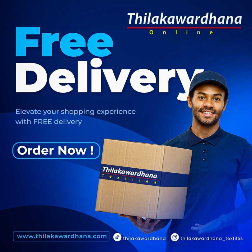 Free Delivery Offer on 26th,27th and 28th @ Thilakawardhana - Top Deals