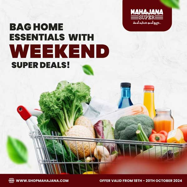 Celebrate Savings This Weekend with Mahajana Super