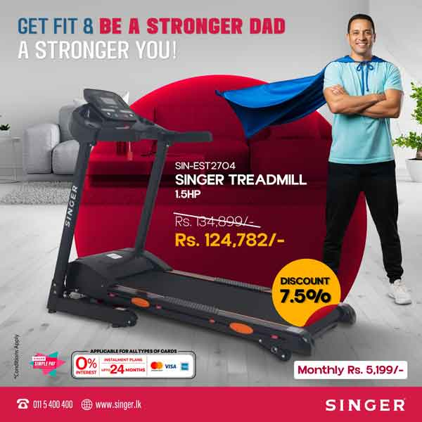 Visit your nearest Singer Showroom or buy online to enjoy amazing discounts on our Fitness Range