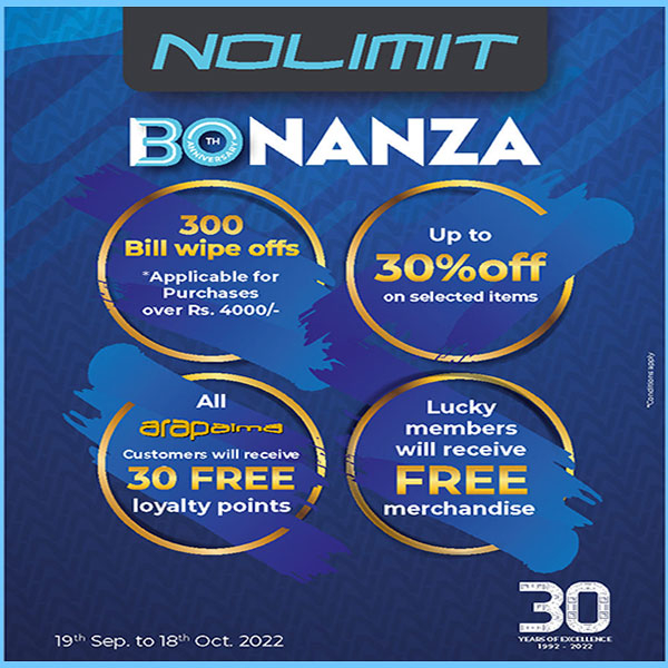 Up to 30% Off On Selected Items At Nolimit
