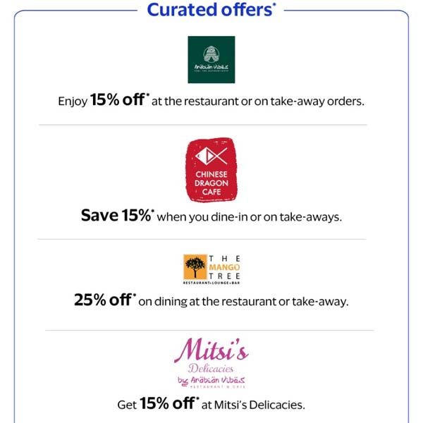 Tap to pay and get up to 25% off with your NDB Bank Visa Card