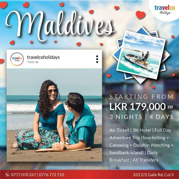 Let’s go for a ride in maldives for Rs 179,000