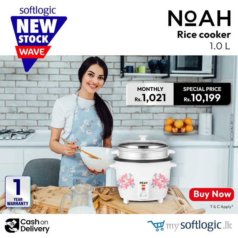 Enjoy delicious meals with the Noah Rice Cooker, now at a Special Price