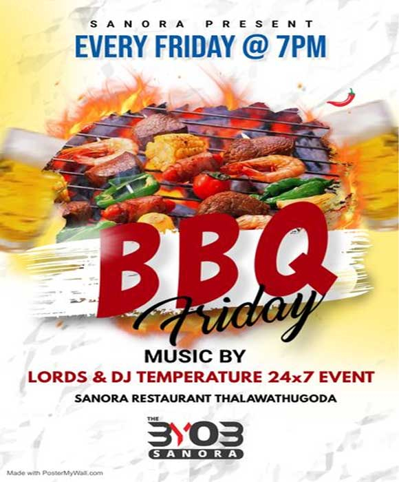 Get ready for the long-awaited return of Sanora BBQ Dinner Nights on Every Friday @ Sanora Restaurant