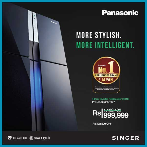 Enjoy Price Reduce for Panasonic Side By Side Refrigerator @Singer