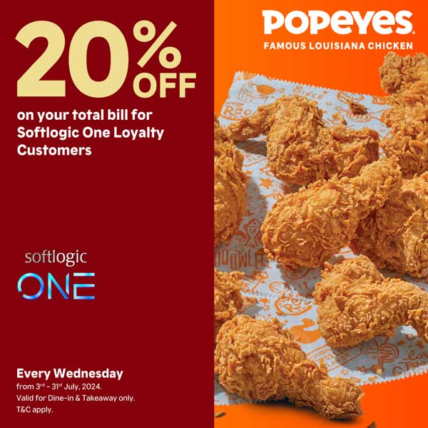 Exclusive Offer for Softlogic One Loyalty customers
