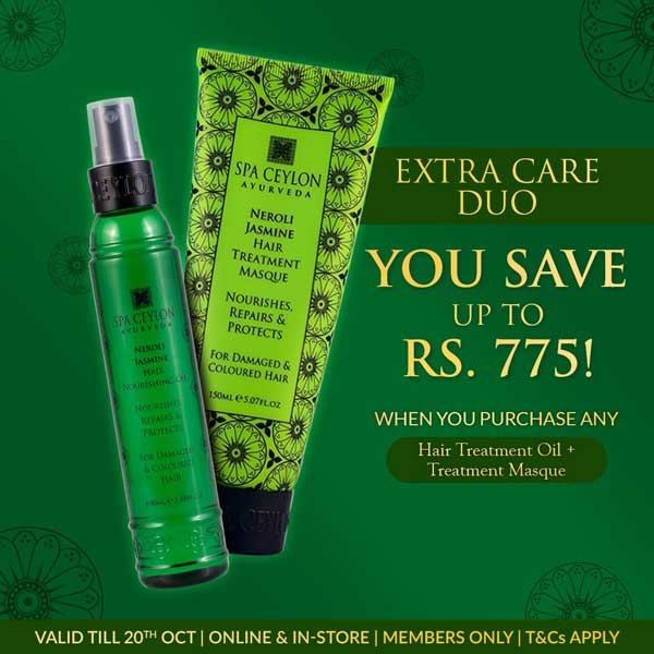 Get a special price on hair care products Spa Ceylon Top Deals