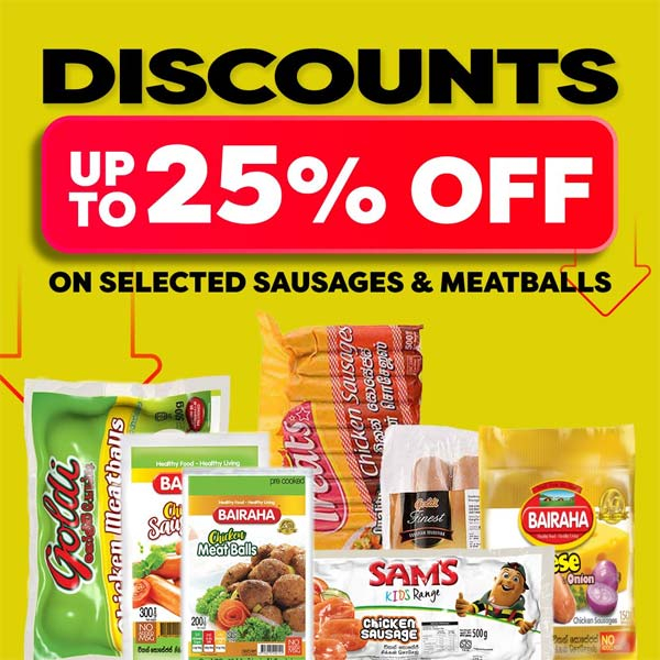 Enjoy up to 25% off on selected products.
