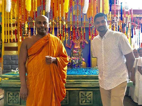 Rs.20mn alms giving for Siridhamma Thera's b'day - Caption Story