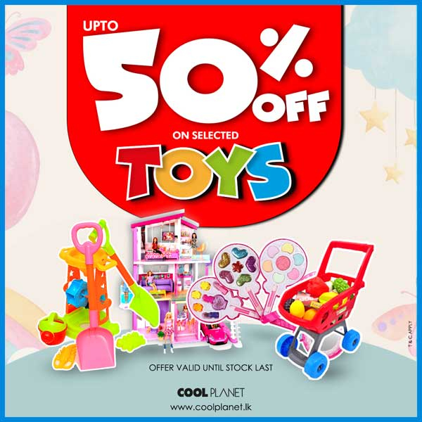 Get your favorite toys at up to 50% off now @Cool Planet