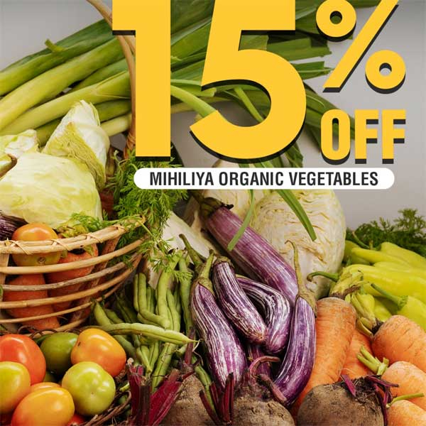 15% off on selected fresh organic vegetables at SPAR Supermarkets