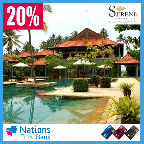 20% Savings for NTB American Express Credit Card @Serene Pavilions Boutique Hotel