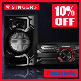 10% off for Panasonic Mini Hi-Fi System @Singer.lk