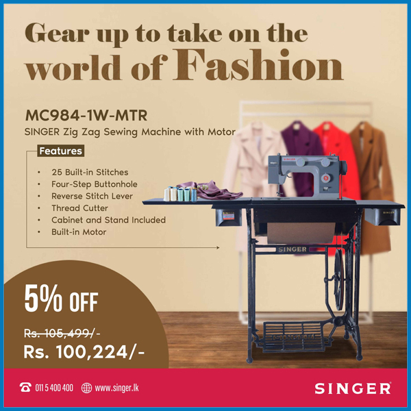 Get a 5% Discount on Singer MC984 (with Motor) Sewing Machine @Singer