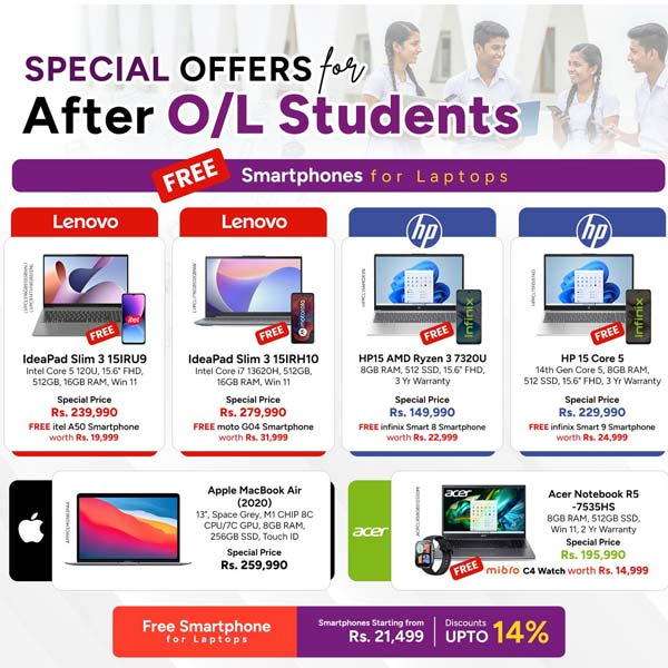 Step into your next chapter with exciting Laptop & Smartphone offers from Abans!
