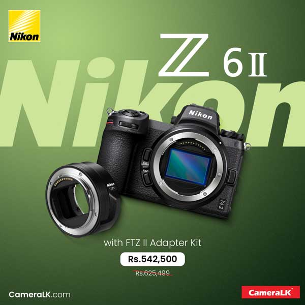 Enjoy a special price on Nikon Z6 II  @ CameraLK Store