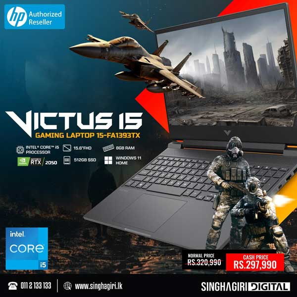 Get your hands on the HP Victus gaming laptop, exclusively at Singhagiri