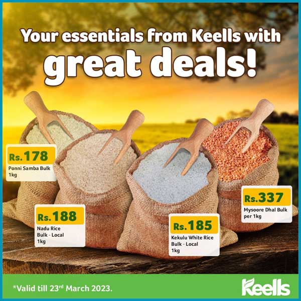 Enjoy Amazing Prices on your essential items @Keells