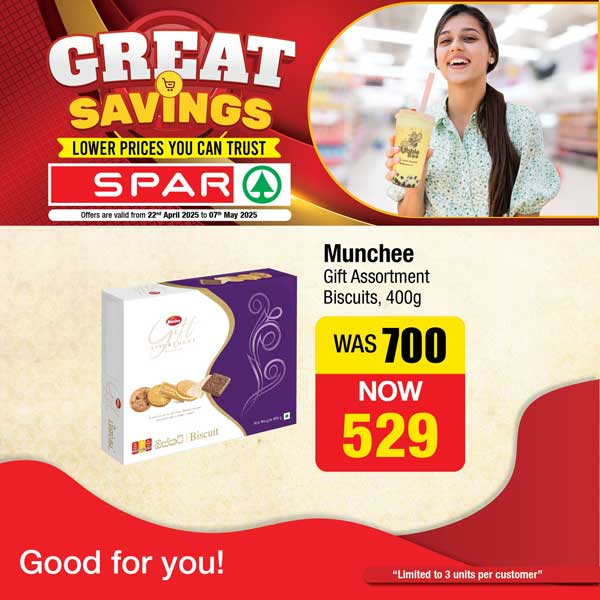 Great Savings At Spar Supermarkets